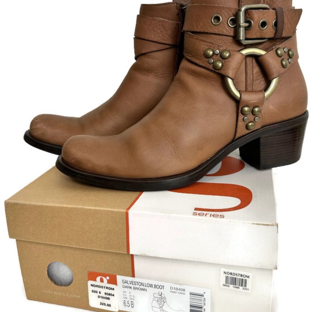 Cole Haan Galveston Low Boot gSeries,  in Dark Brown Leather Women Size 6.5B - Picture 2 of 16